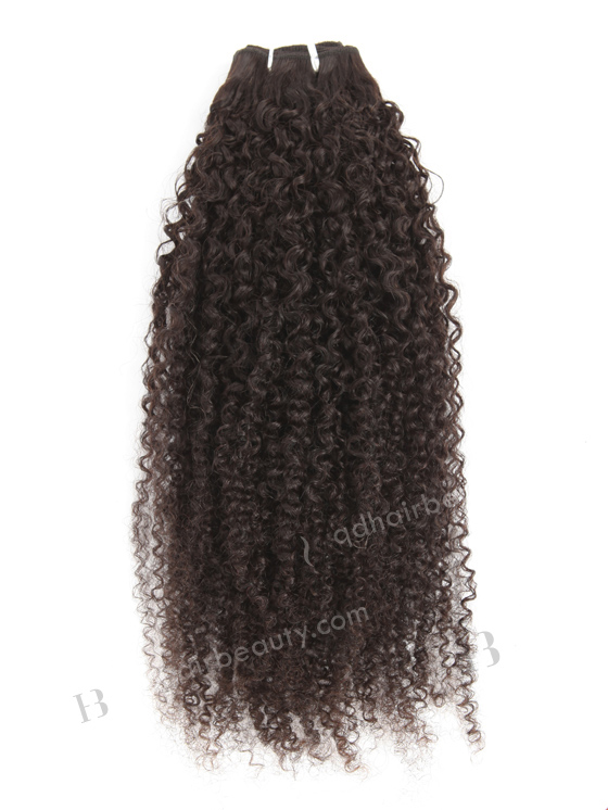 In Stock Indian Remy Hair 26" 6mm Curl Natural Color Machine Weft SM-1126